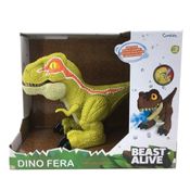 Beast Alive Dino Fera Dinossauro Amarelo Candide