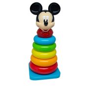 Brinquedo Interativo - Disney Baby - Pirâmide De Argolas do Mickey - Yes Toys