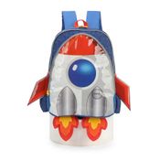 Mochila de Costas Luxcel Up4You Foguete Laranja