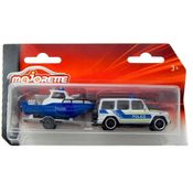Miniatura Carro Mercedes G63 Barco Policia - Majorette