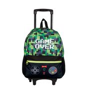 Mochila de Rodinhas Sestini Game Plus Verde