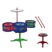 Brinquedo Musical - Bateria - Pj Masks - Pequena - Banco Sortido - Candide