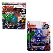 Brinquedo Bola Voadora Marvel Capitão América Com Sensor De Mão E Luz Toyng + Brinquedo Bo