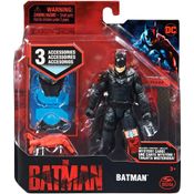 Boneco Batman 10cm + 3 Acessórios Filme Original - Sunny