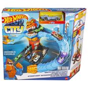 Pista Hot Wheels City Posto Ataque Do Gorila - Mattel HDR30