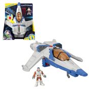 Mini Boneco e Espaçonave - Disney Pixar - Lightyear - Nave XL-15 - Com Luzes E Sons - Mattel