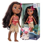 Boneca Moana 36cm E Pua 8cm - Cotiplás 2600