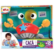 Brinquedo Para Bebê Carangueijo Cacá Mexe Perninhas Elka 1210