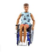 Boneco Barbie Ken Cadeira De Rodas Fashionistas Mattel - HGT59