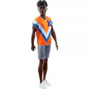 Barbie Boneco Ken Negro Com Camisa Esportiva 203 - Mattel