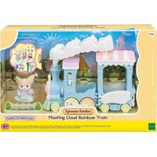 Sylvanian Families Trem Arco Iris Flutuando Na Nuvem - Epoch 5702