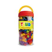 Brinquedo Blocos De Montar Colorido 300 Peças - Toyster 1944