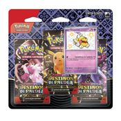 Blister Triplo Cartas Pokémon Escarlate e Violeta Coleção Destinos de Paldea - Greavard