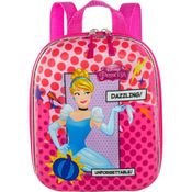 Mochila Pequena Maxtoy Princesa Cinderela Rosa