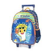 Mochila de Rodinhas Luxcel Baby Shark Laranja