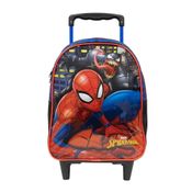 Mochila de Rodinhas Xeryus Spider Man Preto