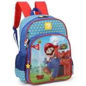 Mochila de Costas Luxcel Super Mario Azul