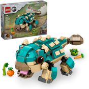 Lego Jurassic World Bebe Bumpy Anquilossauro 76962 com 358pc