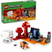 Lego Minecraft Emboscada no Portal do Nether 21255 352pcs