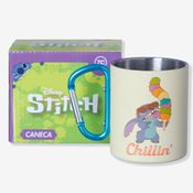 Caneca Mosquetão Stitch - Disney