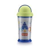 Copo Playful Glow in The Dark Azul Star 240ml 12+M Fisher Price - BB1128OUT [Reembalado] BB1128OUT