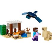 Lego Minecraft  75 Peças Expedição ao Deserto de Steve - 21251