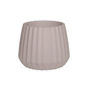 Vaso Cachepot Wave 31cm Branco Antigo