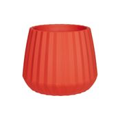Vaso Cachepot Wave 37cm Argila