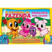 Turminha da Fazenda Prancheta para Colorir