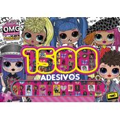 LOL Surprise OMG Prancheta para Colorir com 1500 Adesivos