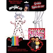 Miraculous Ladybug Mega Colorindo com Adesivos