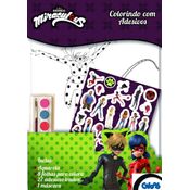 Miraculous Ladybug Colorindo com Adesivos