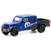 Miniatura Picape Jeep Gladiator 2021 1/64 Azul Greenlight Gre35220