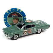 Miniatura Carro Pontiac Gto 1965 Clue 1/64 Johnny Light