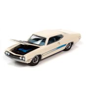 Miniatura Carro Ford Torino Cobra 1971 1/64 Johnny Light