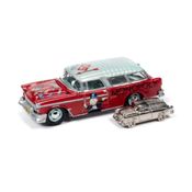 Miniatura Carro Chevrolet Nomad Monopoly 1955 1/64 Johnny Light