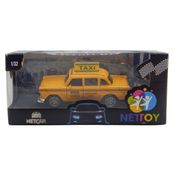 Miniatura Carro Taxi Nova York 1/32 Amarelo Nettoy Cx147056