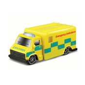 Miniatura Caminhão Ambulância Amarelo Maisto 85033