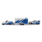 Miniatura Chevrolet 1500 1987 E Trailer Com Subaru Brz 2019 1/64 Maisto 11404