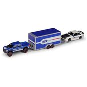 Miniatura Picape Ford F150 Svt E Trailer Com Svt Cobra 1/64 Maisto 11404