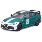 Miniatura Carro Alfa Romeo Gtam 1/43 Verde Bburago 38307