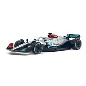 Miniatura Fórmula 1 Mercedes Benz W13 #63 George Russel 2022 1/43 Bburago 38065