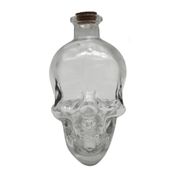 Garrafa Modelo Caveira De Vidro 750 Ml Lextack Rl750