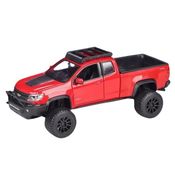 Kit De Montar Miniatura Pickup Chevrolet Colorado Zr2 2017 1/27 Vermelho Maisto 39093