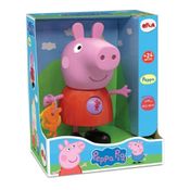 Boneca Peppa Pig Com Atividades 24 Cm - Elka 1097