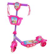 Patinete Infantil Sonho De Princesa 3 Rodas Som E Luz - Dmtoys 5621