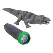 Robô Crocodilo Inovação Com Controle Remoto Flash Light