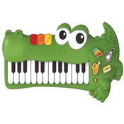 Piano Musical Jacaré - Braskit