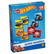 Jogo Super Memória Hot Wheels - Grow