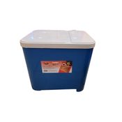 Pote Porta Ração Container 15kg Azul - Furacão Pet